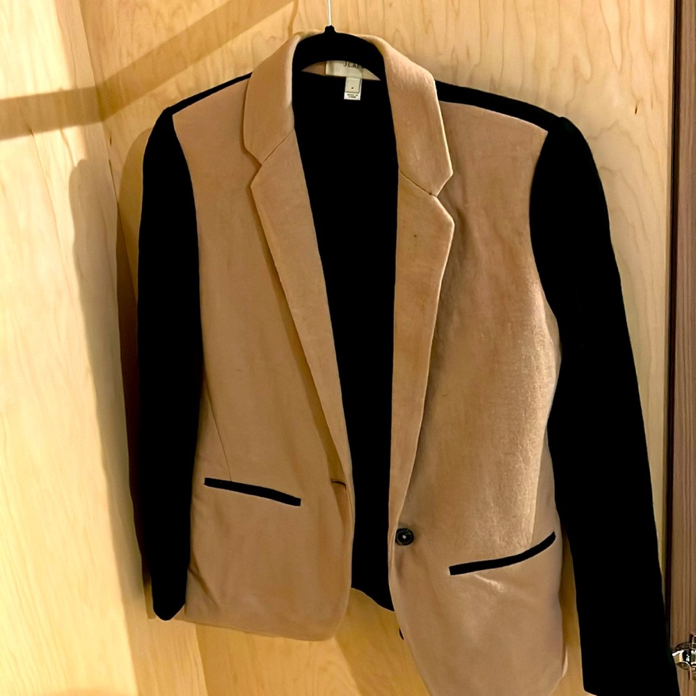 J. Crew two-tone blazer
